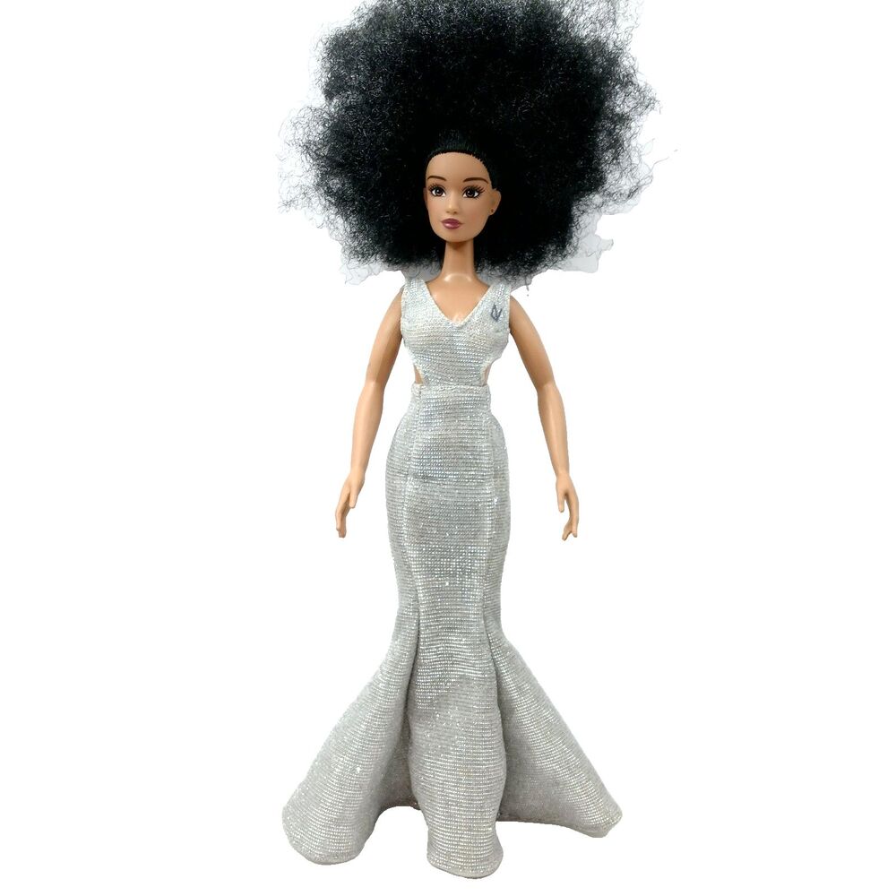 Naturalistas Dayna 11.5" Fashion Doll African American in Silver Sparkle Dress